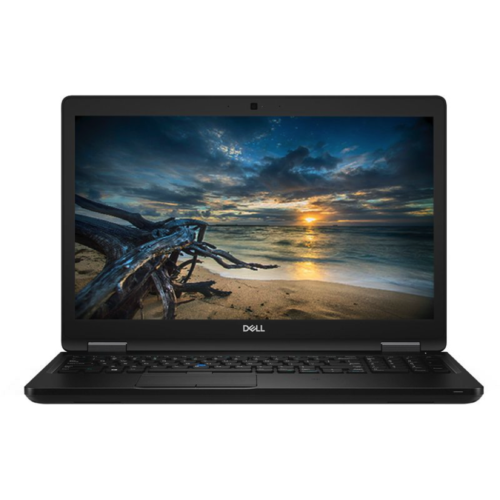 A computer with a beach and a sunset Description automatically generated