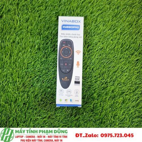 Remote VINABOX KM680 Pro (Điều khiển bằng giọng nói + Air Mouse)