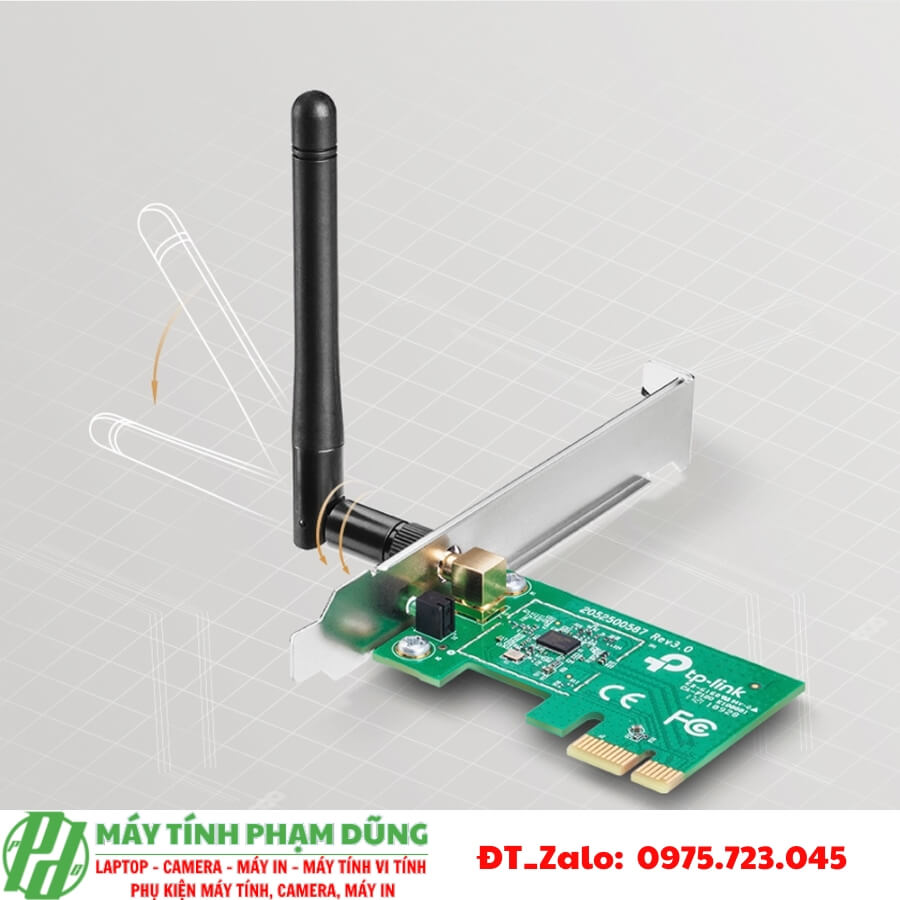 Card mạng không dây PCI Express TP-Link TL-WN781ND-V3