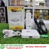 A box with remote control and a box with wires Description automatically generated