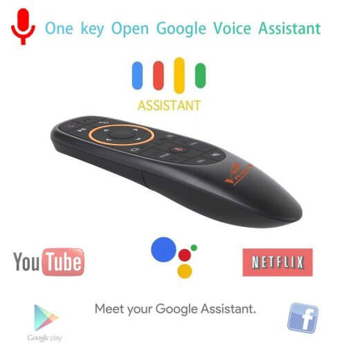 Khiển VINABOX KM680 Pro (Điều khiển bằng giọng nói + Air Mouse)
