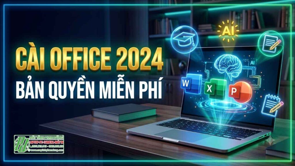 Hướng Dẫn Cài Microsoft Office 2024 Bản Quyền Hoàn Toàn Miễn Phí