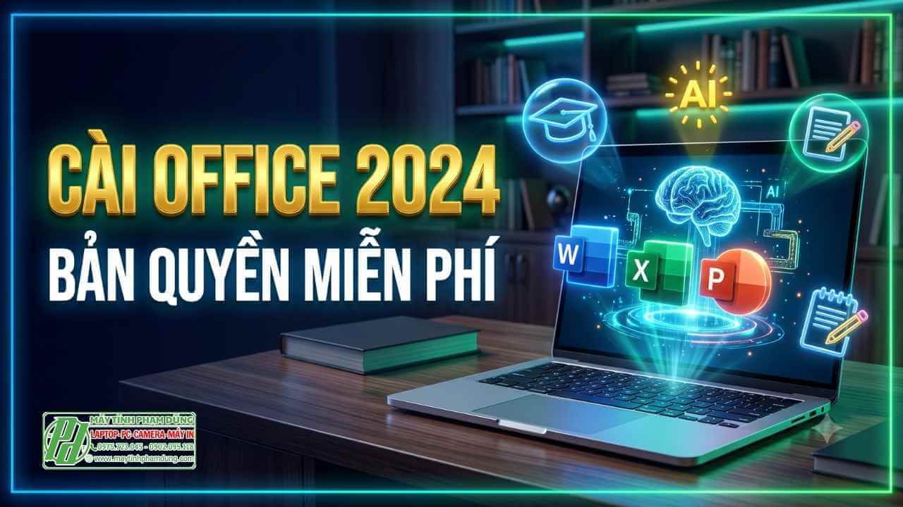 Hướng Dẫn Cài Microsoft Office 2024 Bản Quyền Hoàn Toàn Miễn Phí